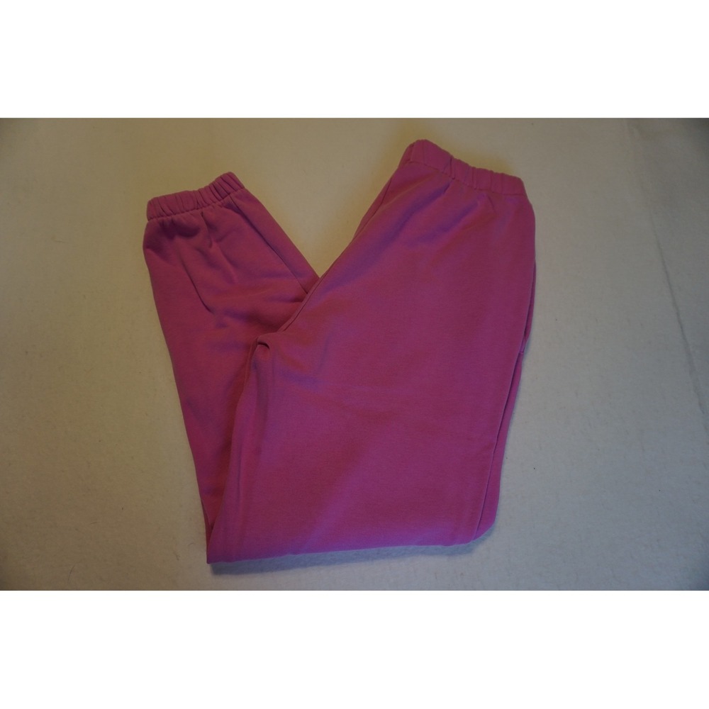 Gap Womens Purplish-pink High Rise Fleece Jogger Sweatpants Size Med, LB1.C1072